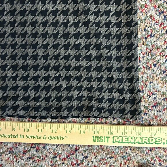 Rhone NWT Black Gray Houndstooth Seamless Base Layer 1/4 Zip LS Active Top Sz XL - Picture 15 of 15